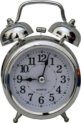 degosh Analog Silver Clock
