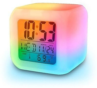 Nutts Digital Multicolor Clock