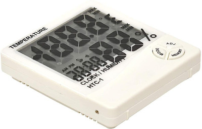 RHONNIUM Digital White Clock