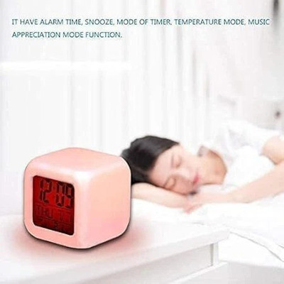 DRIJA SELLS Digital Multicolor Clock
