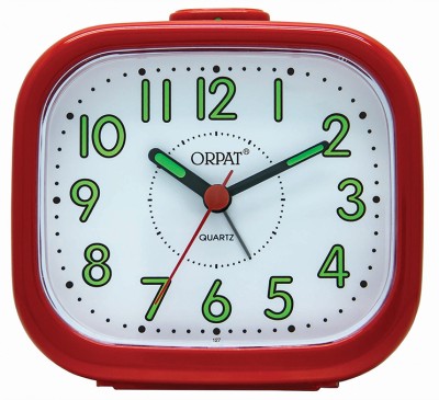 ORPAT Analog Red Clock