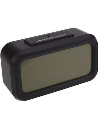 ZEITEX Digital Black Clock