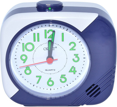 ORPAT Analog Blue Clock