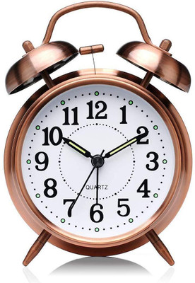 Hiply Analog Brass Clock