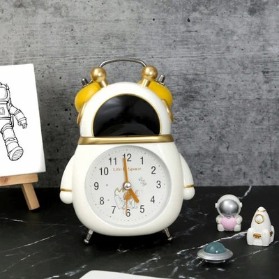 Kadio Digital Astronaut Design Alarm yellow colour Clock