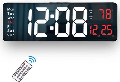 SeaRegal Digital Multicolor Clock