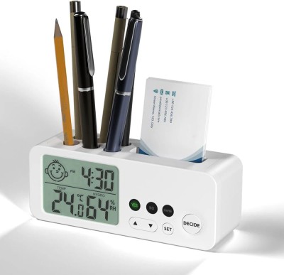 Nxz Digital Digital White Clock