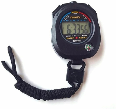 Real Instruments Digital Black Clock