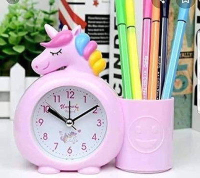 CHHOKRAMART Analog Pink Clock