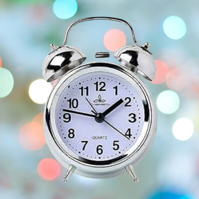SHRILAKHDATARENTERPRISES Analog Silver Clock
