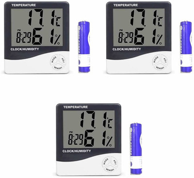 ASTOUND Digital White Clock