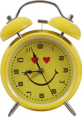 Sigaram Analog Yellow Clock