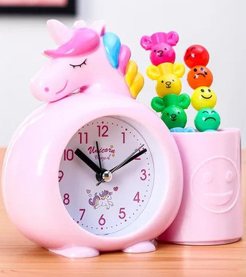 PaxMore Analog Pink Clock