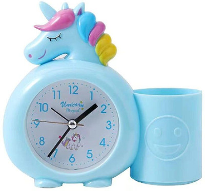 KHILONEWALA Analog Blue Clock
