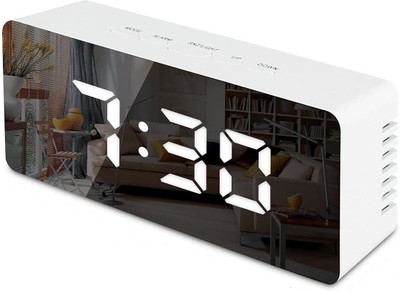 degosh Digital White Clock
