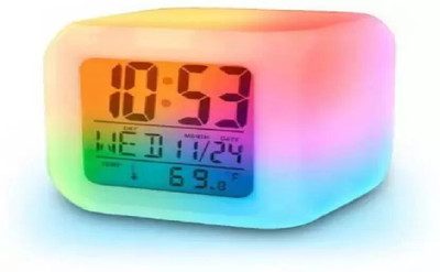HIVVO Digital Multicolor Clock