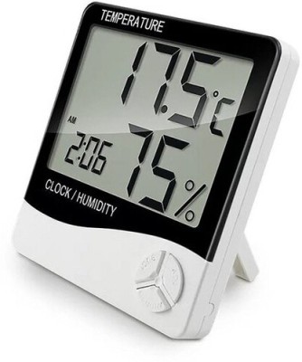 ELECTROZONE Digital White Clock