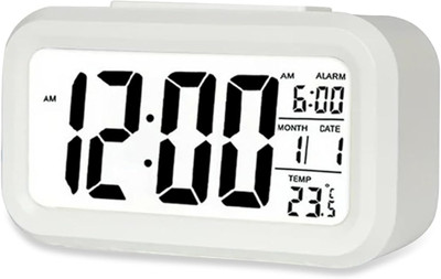 Dwiti Enterprise Digital White Clock