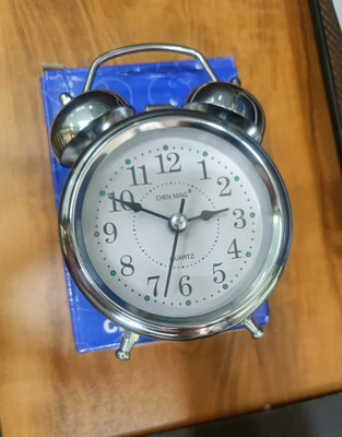 KRUNAL ENTERPRISES Analog Silver Clock