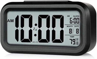 SGM Digital Black Clock