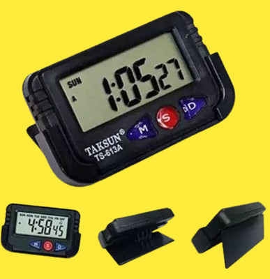 BLAPOXE Digital Black Clock