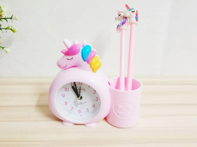 PaxMore Analog Pink Clock