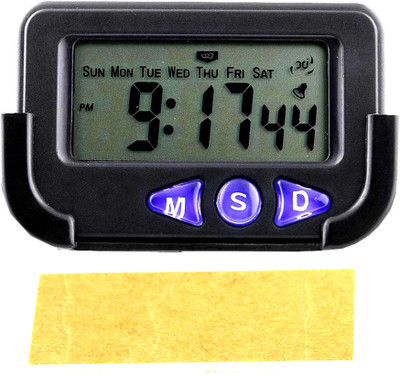RPS Digital Black Clock