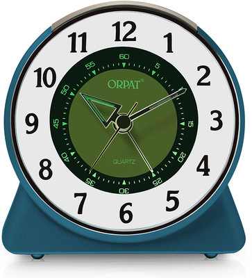 ORPAT Analog Blue Clock