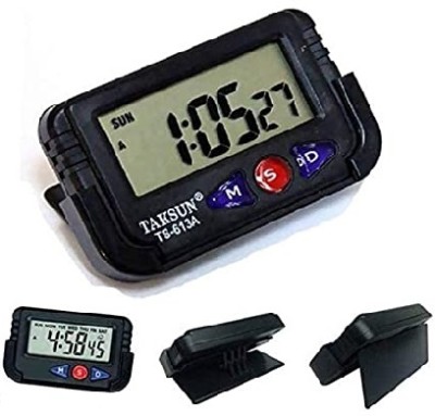 ERHIndia Digital Black Clock