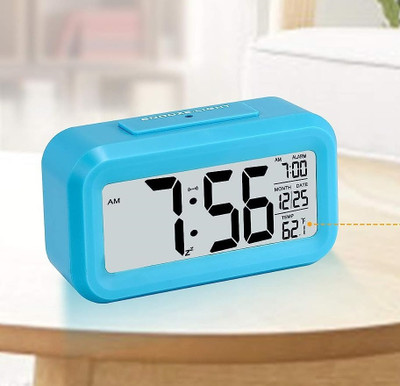 ASTOUND Digital Blue Clock