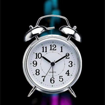 KRUNAL ENTERPRISES Analog Silver Clock