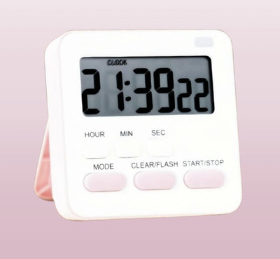 asep Digital White Clock