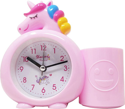 YEF Analog Pink Clock