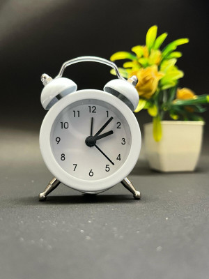 Fash Analog White Clock