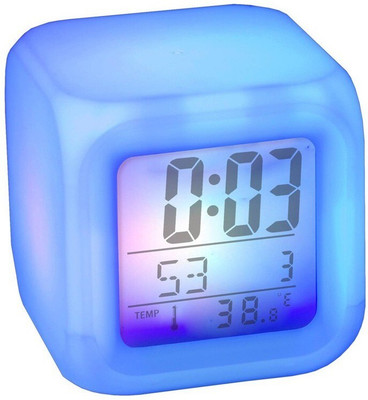 Clockology Digital Multicolor Clock