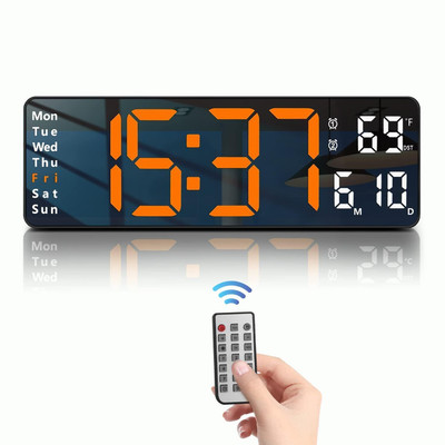 Touchcart Digital Multicolor Clock