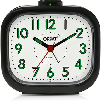ORPAT Analog Black Clock