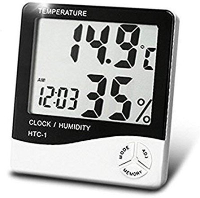 SAYKHUS Digital Black & White Clock