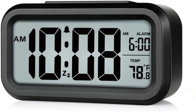 opulence enterprise Digital Black Clock