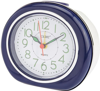 ORPAT Analog Blue Clock