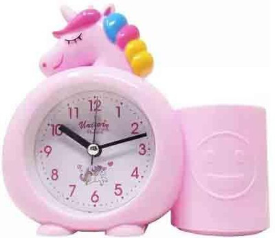 FATFISH Analog Pink Clock