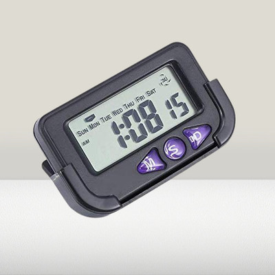 BLAPOXE Digital Black Clock
