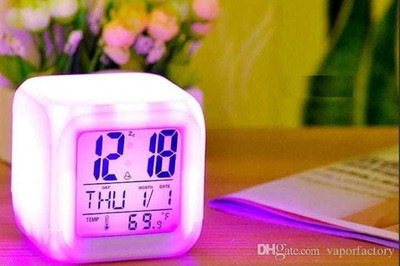 KAVYA Digital Multicolor Clock