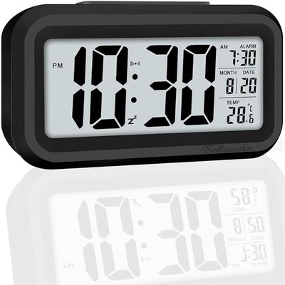 Lozenge Digital Multicolor Clock