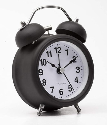 mahostav Analog Black and white Clock