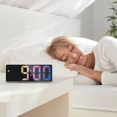 GVJ TRADERS Digital Multicolor Clock