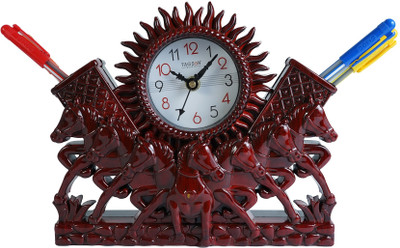 Sigaram Analog Red Clock