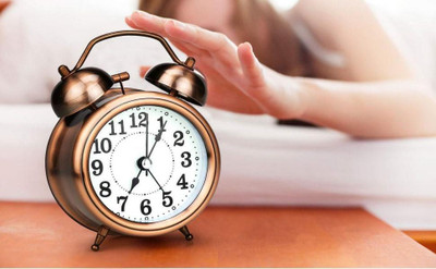 Krunal Enterprise Analog-Digital Copper Color Clock