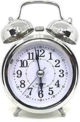 degosh Analog Silver Clock