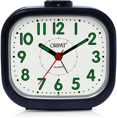 ORPAT Analog Blue Clock